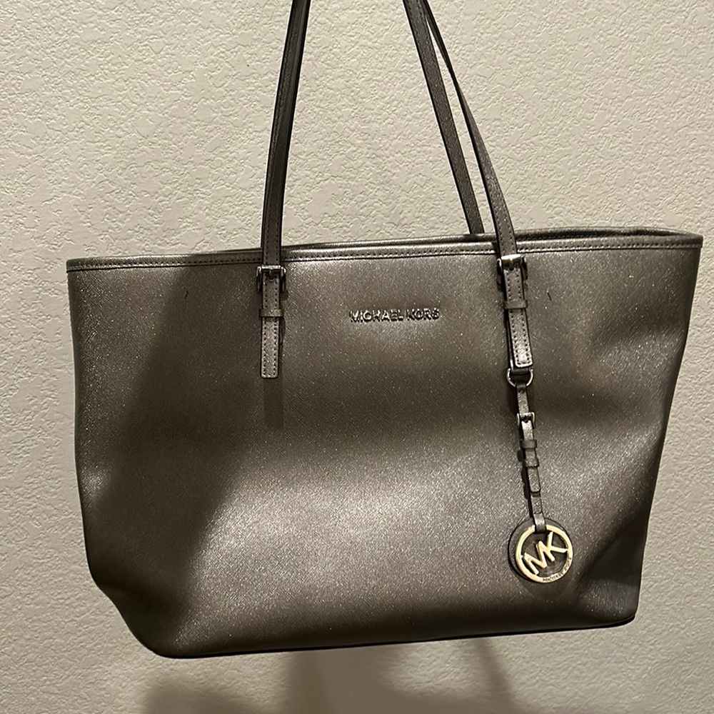 Michael Kors Silver Tote